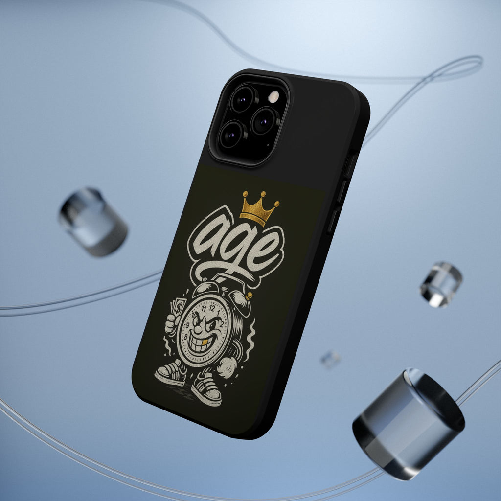 Vintage Alarm Clock Character phone case | Impact-Resistant Cases