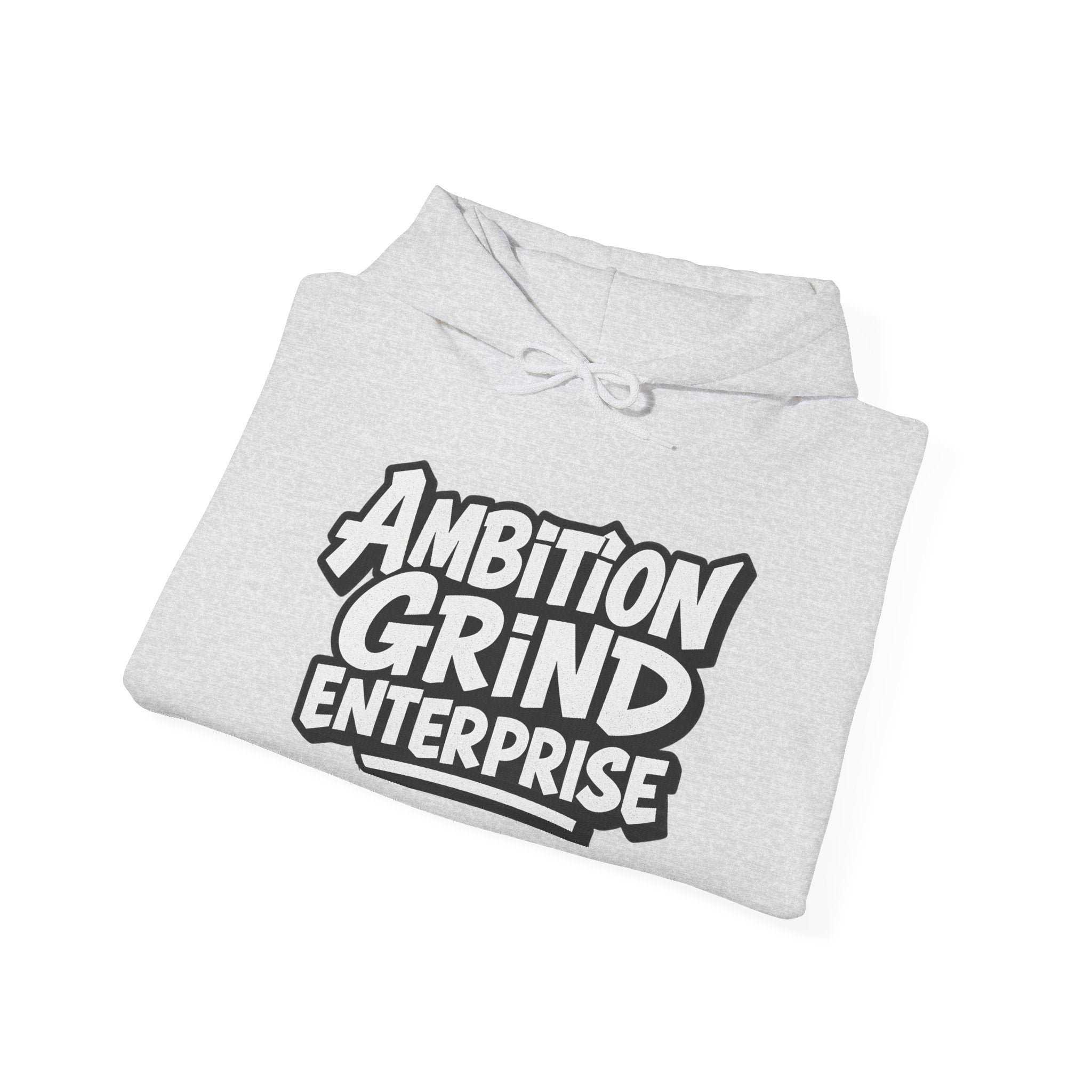 Ambition Grind Enterprise Hoodie | Motivational Graphic Hooded Sweatshirt