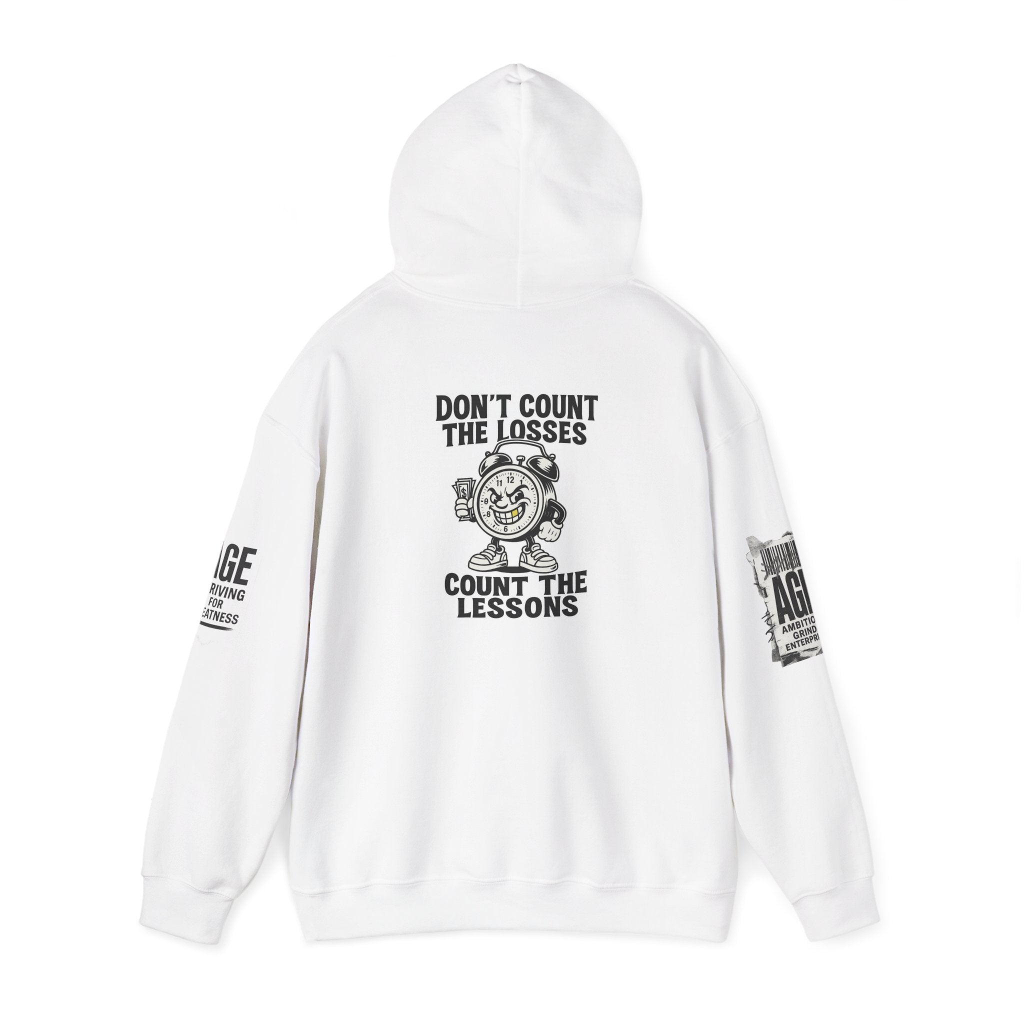 Ambition Grind Enterprise Hoodie | Motivational Streetwear, Graphic Logo