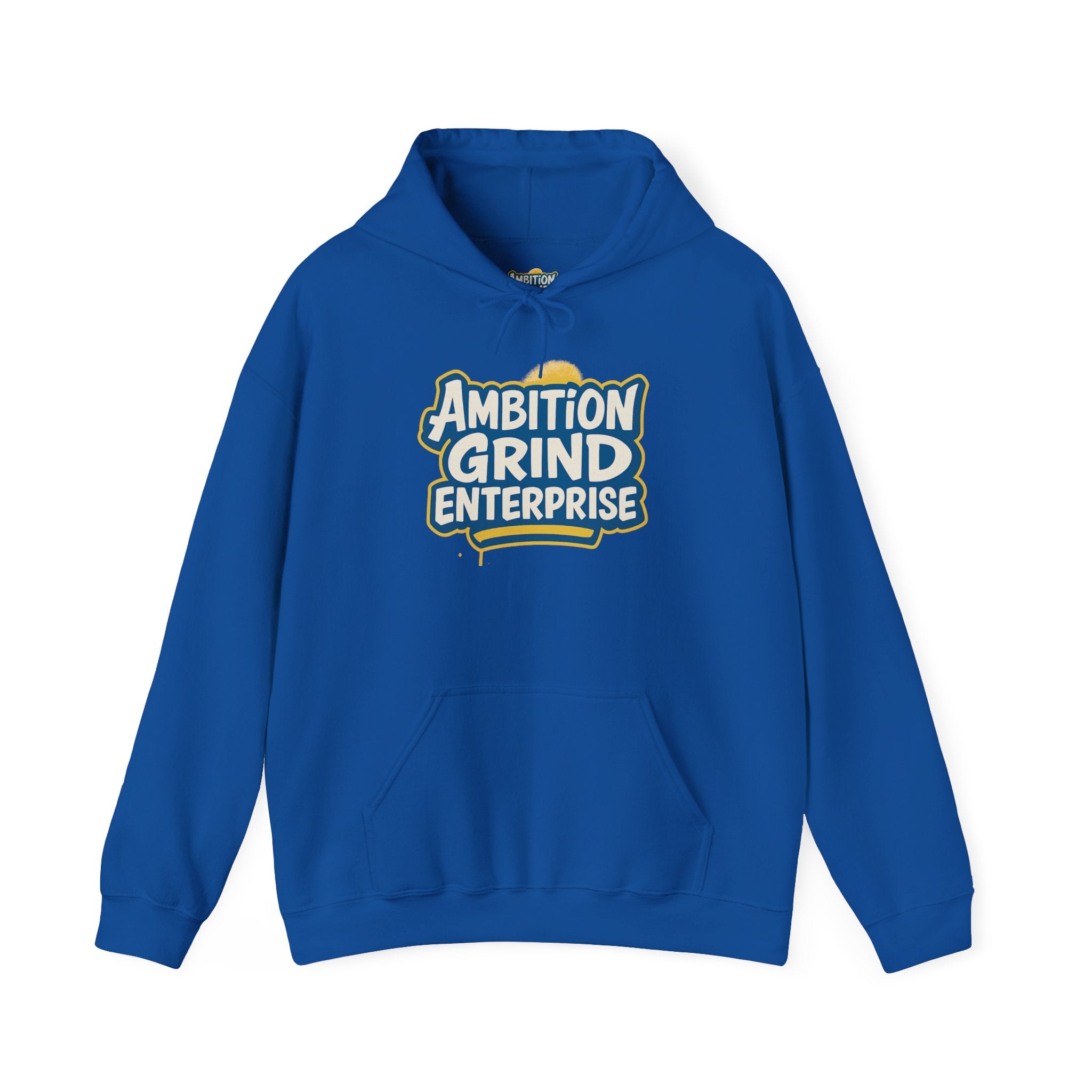 Ambition Grind Enterprise Hoodie | Motivational Logo Sweatshirt