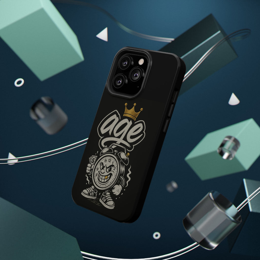 Vintage Alarm Clock Character phone case | Impact-Resistant Cases