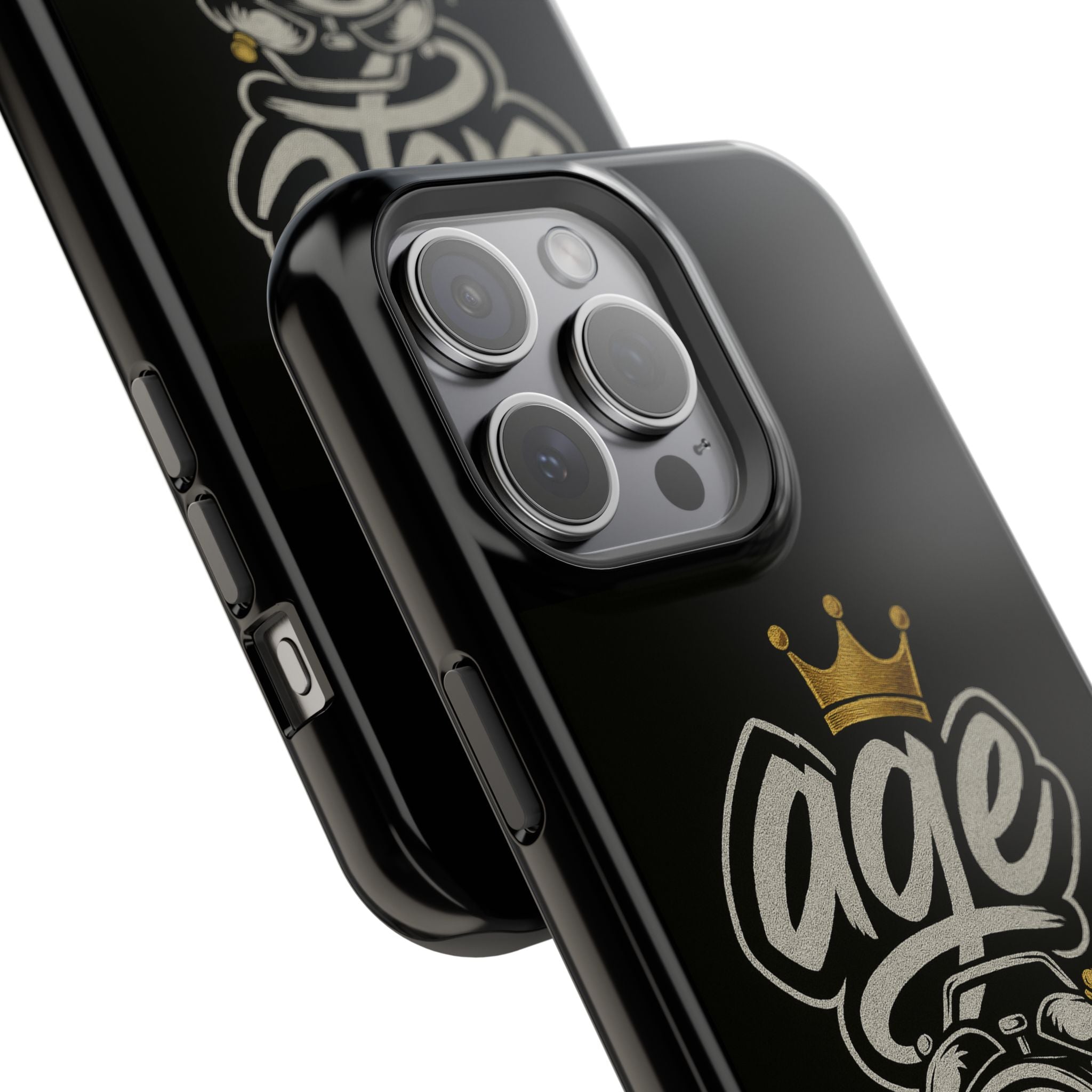 Vintage Alarm Clock Character phone case | Impact-Resistant Cases