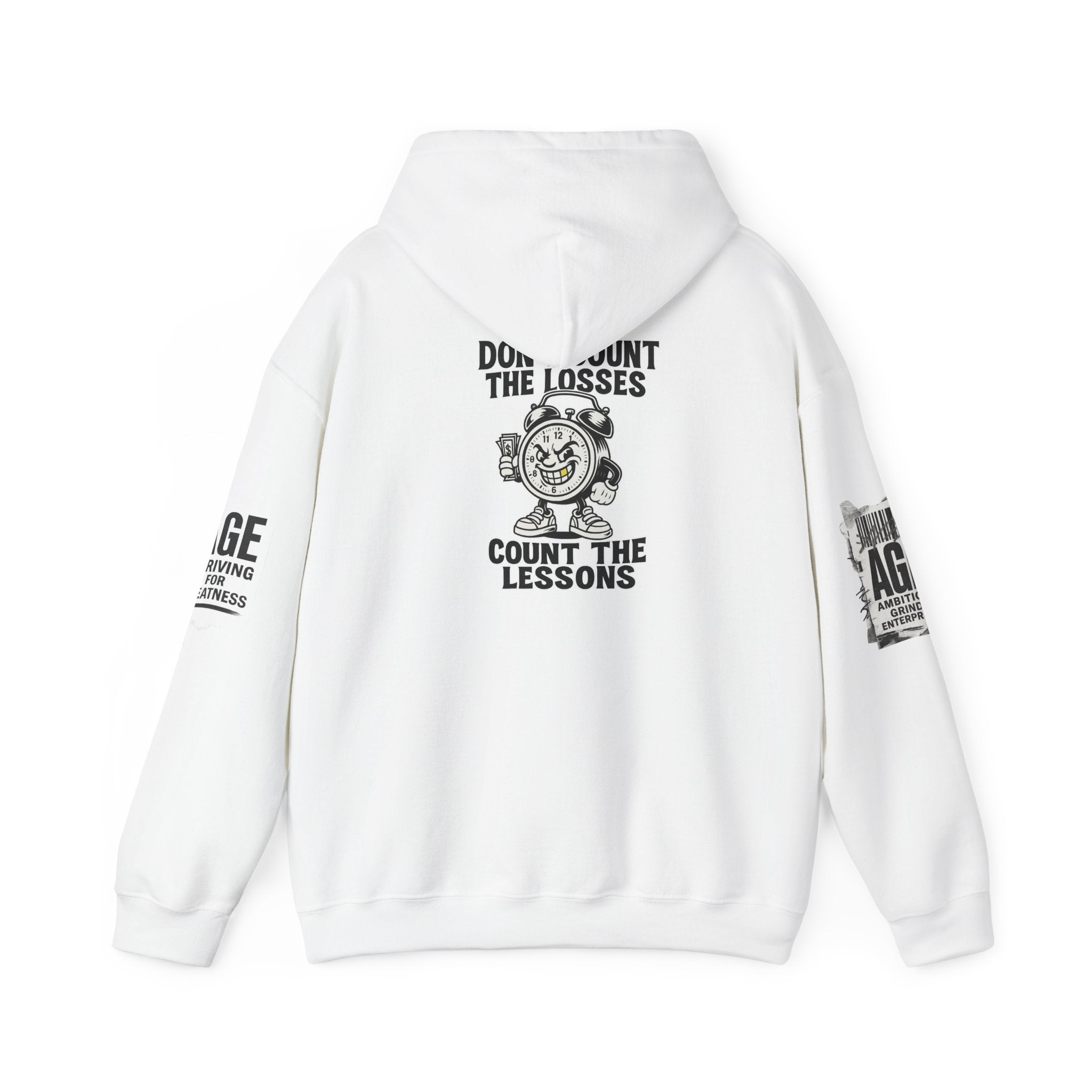 Ambition Grind Enterprise Hoodie | Motivational Streetwear, Graphic Logo