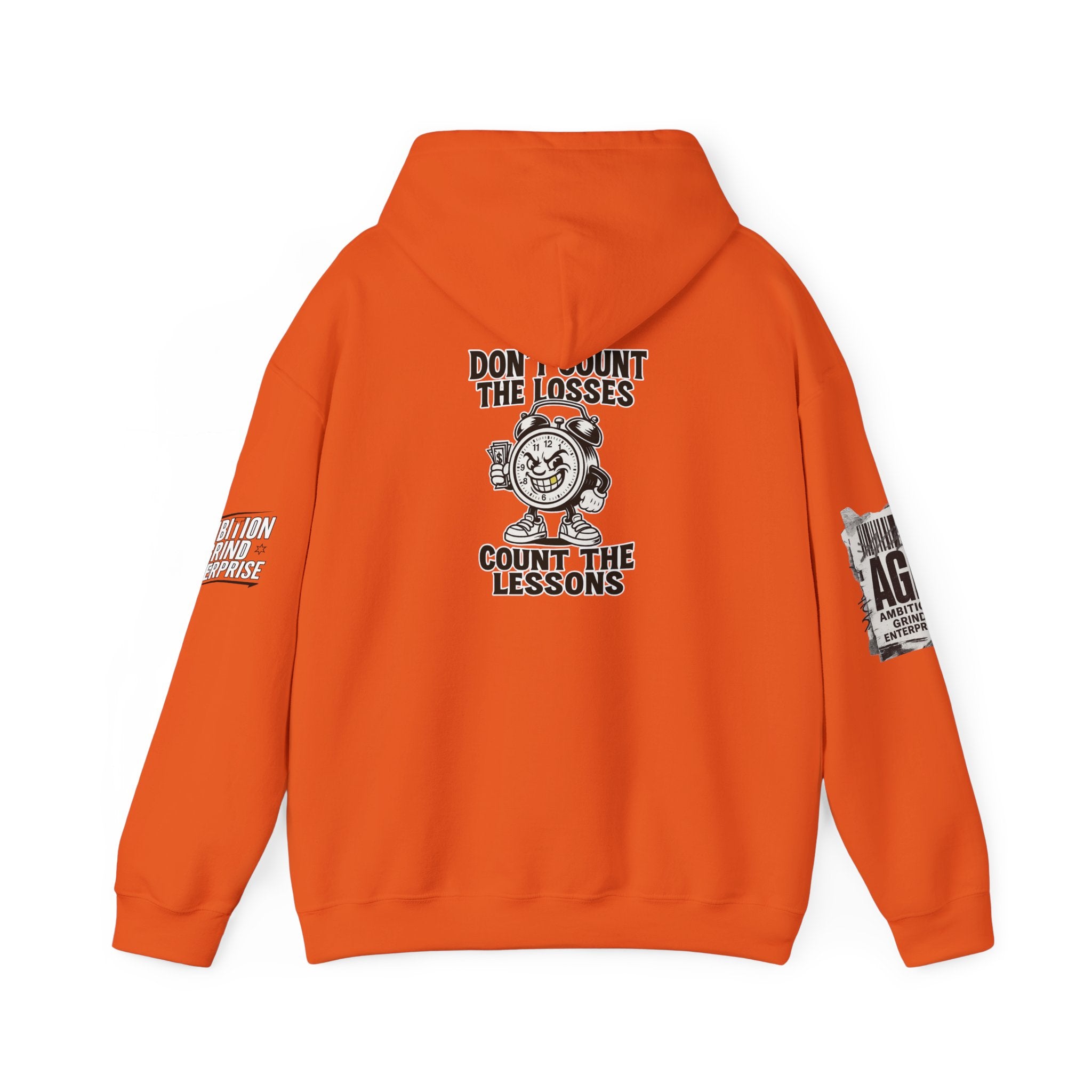 Ambition Grind Enterprise Hoodie | Motivational Graphic Hooded Sweatshirt