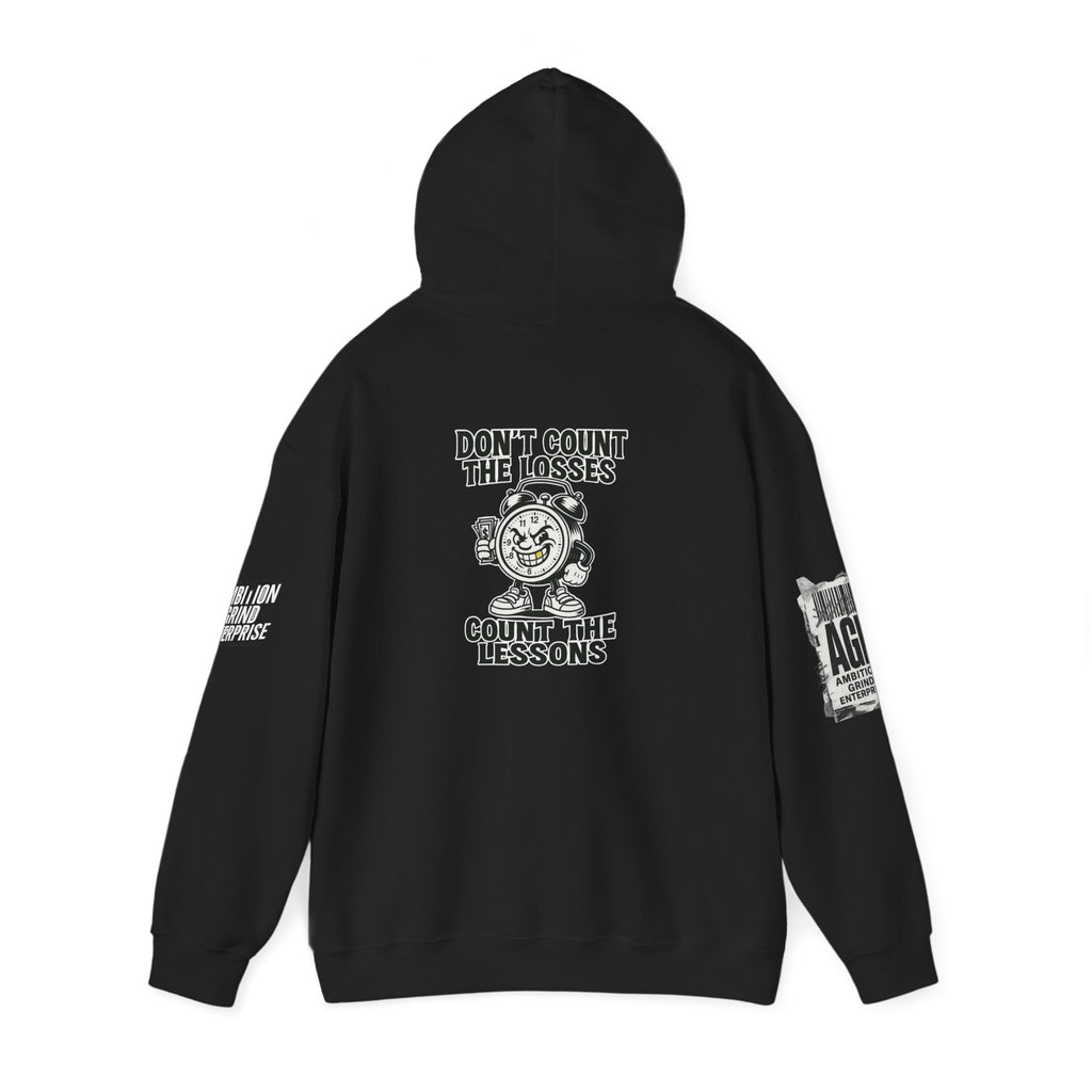 Ambition Grind Enterprise Hoodie | Motivational Graphic Hooded Sweatshirt