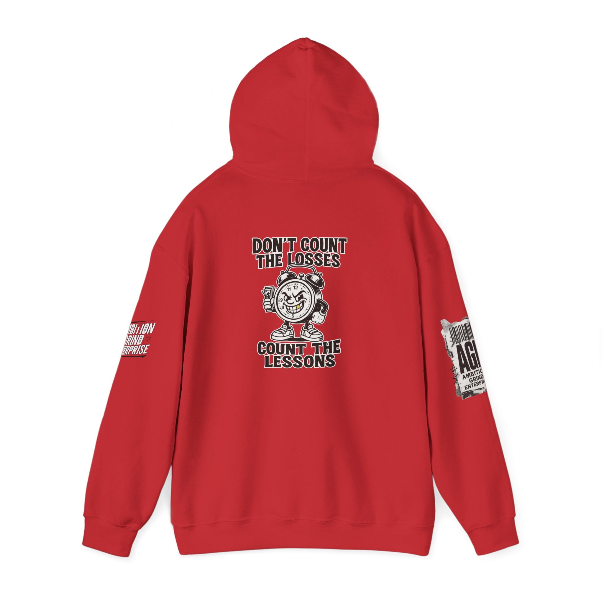 Ambition Grind Enterprise Hoodie | Motivational Graphic Hooded Sweatshirt