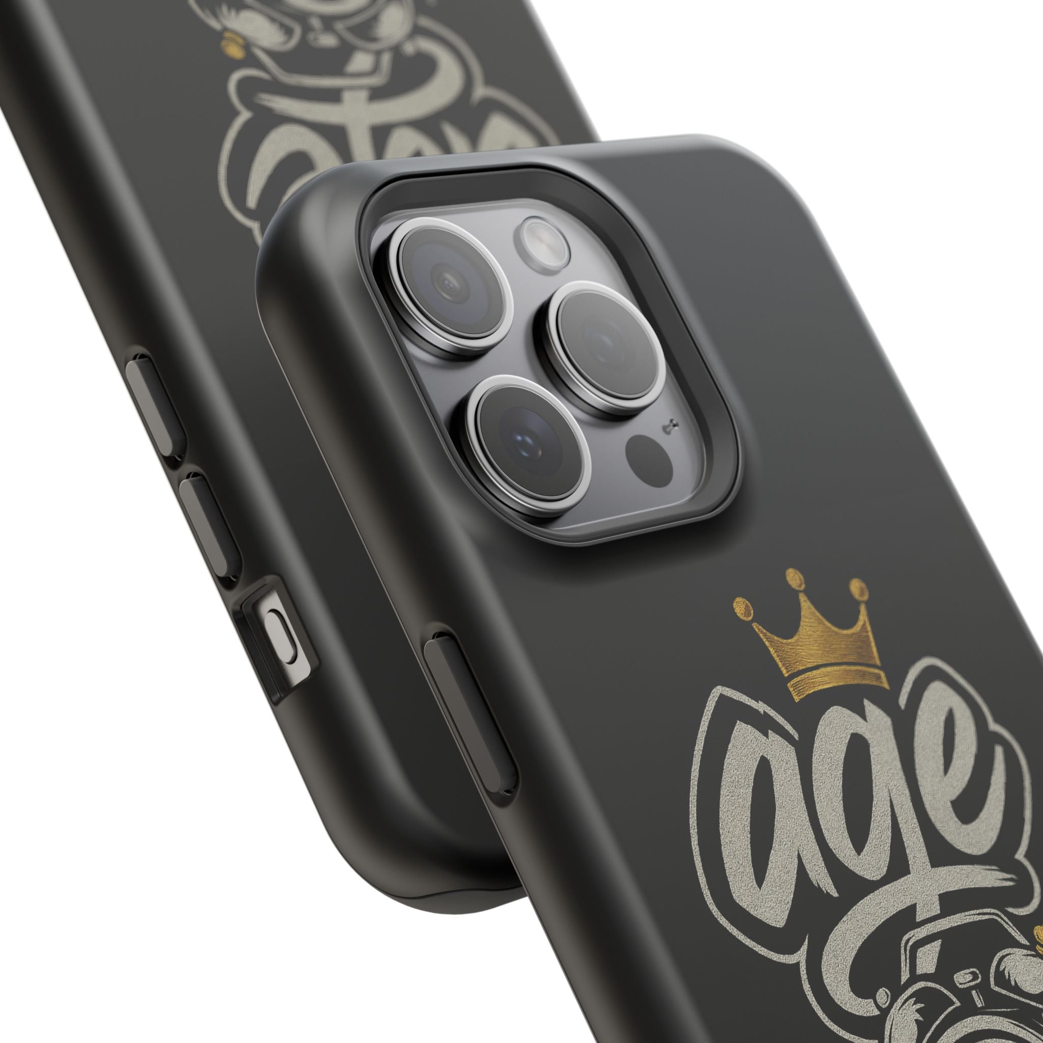 Vintage Alarm Clock Character phone case | Impact-Resistant Cases