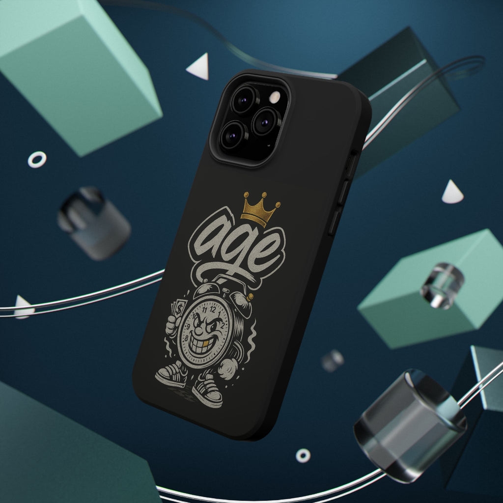 Vintage Alarm Clock Character phone case | Impact-Resistant Cases