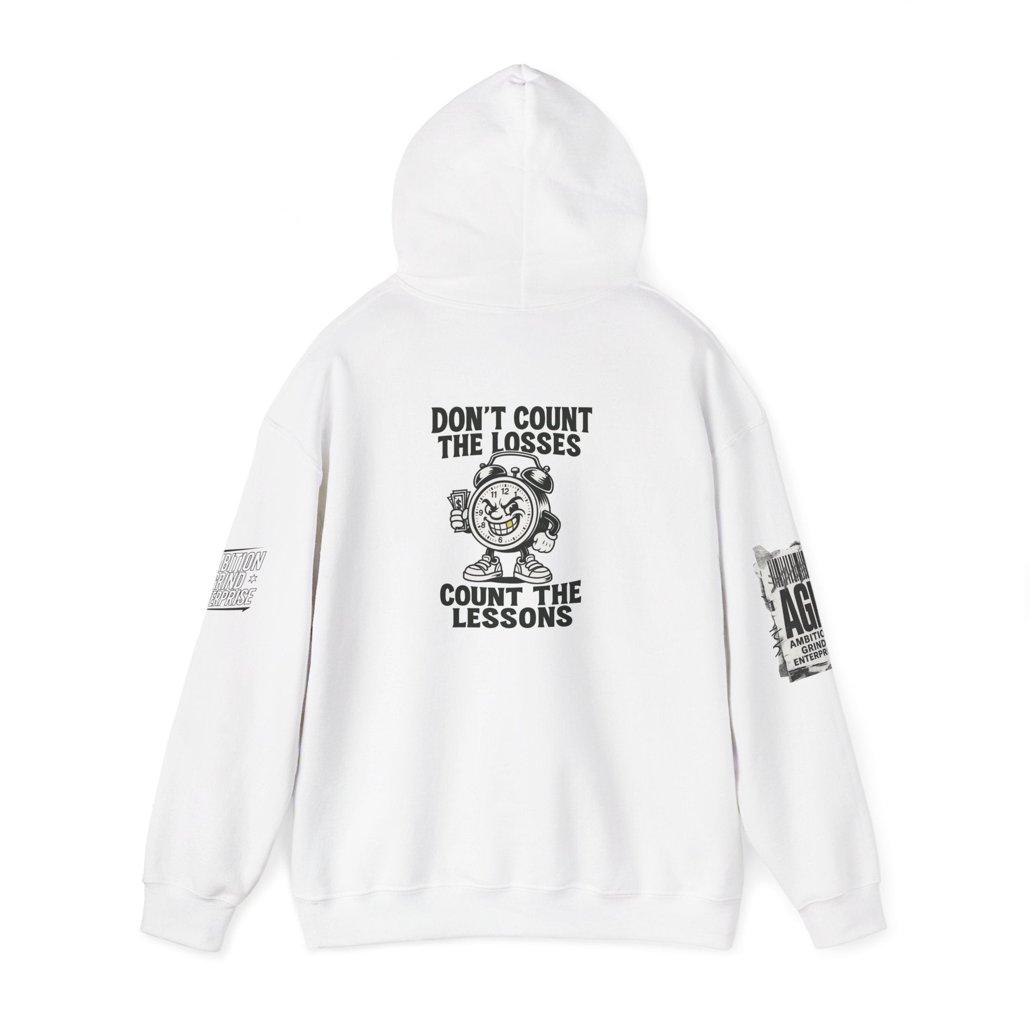 Ambition Grind Enterprise Hoodie | Motivational Graphic Hooded Sweatshirt