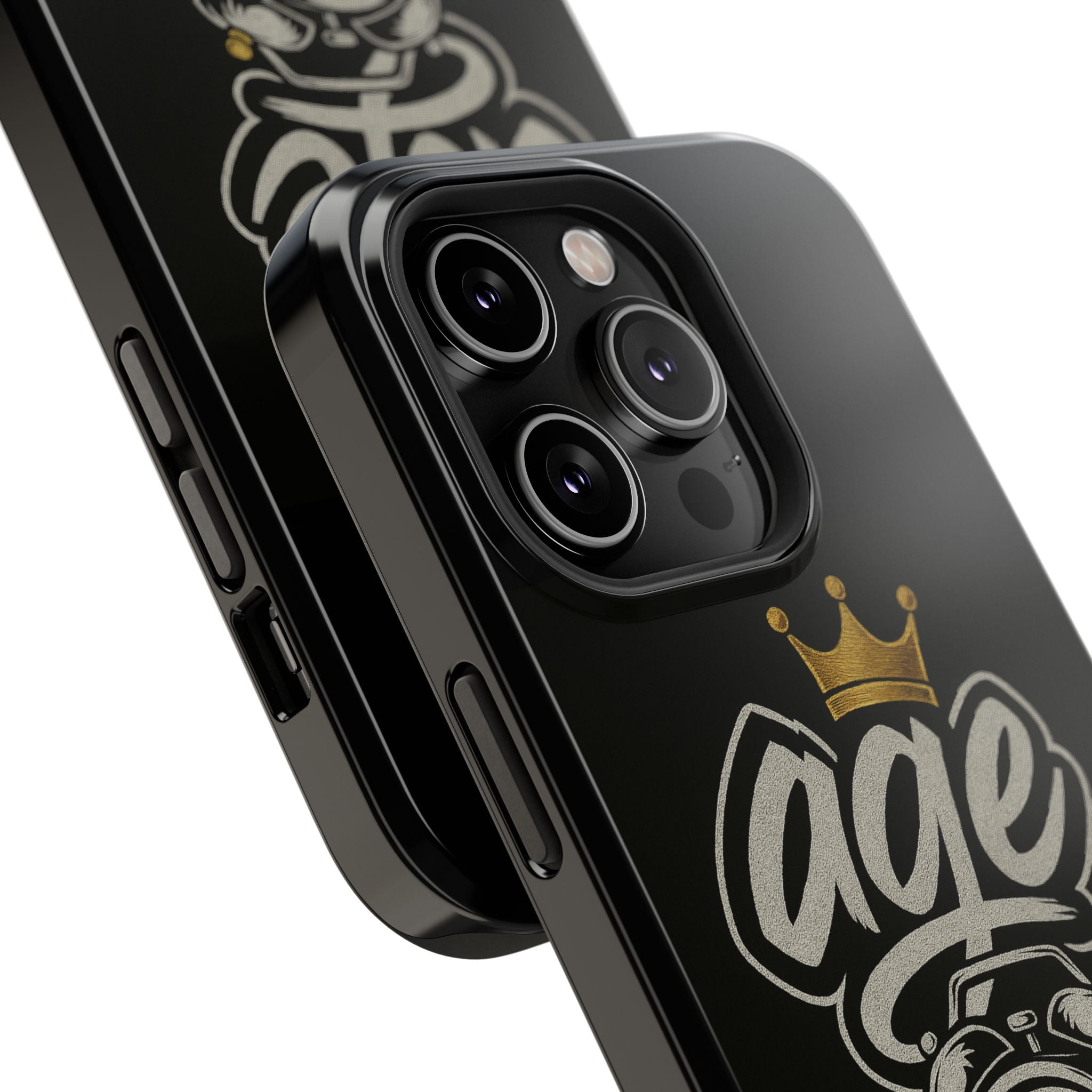 Vintage Alarm Clock Character phone case | Impact-Resistant Cases