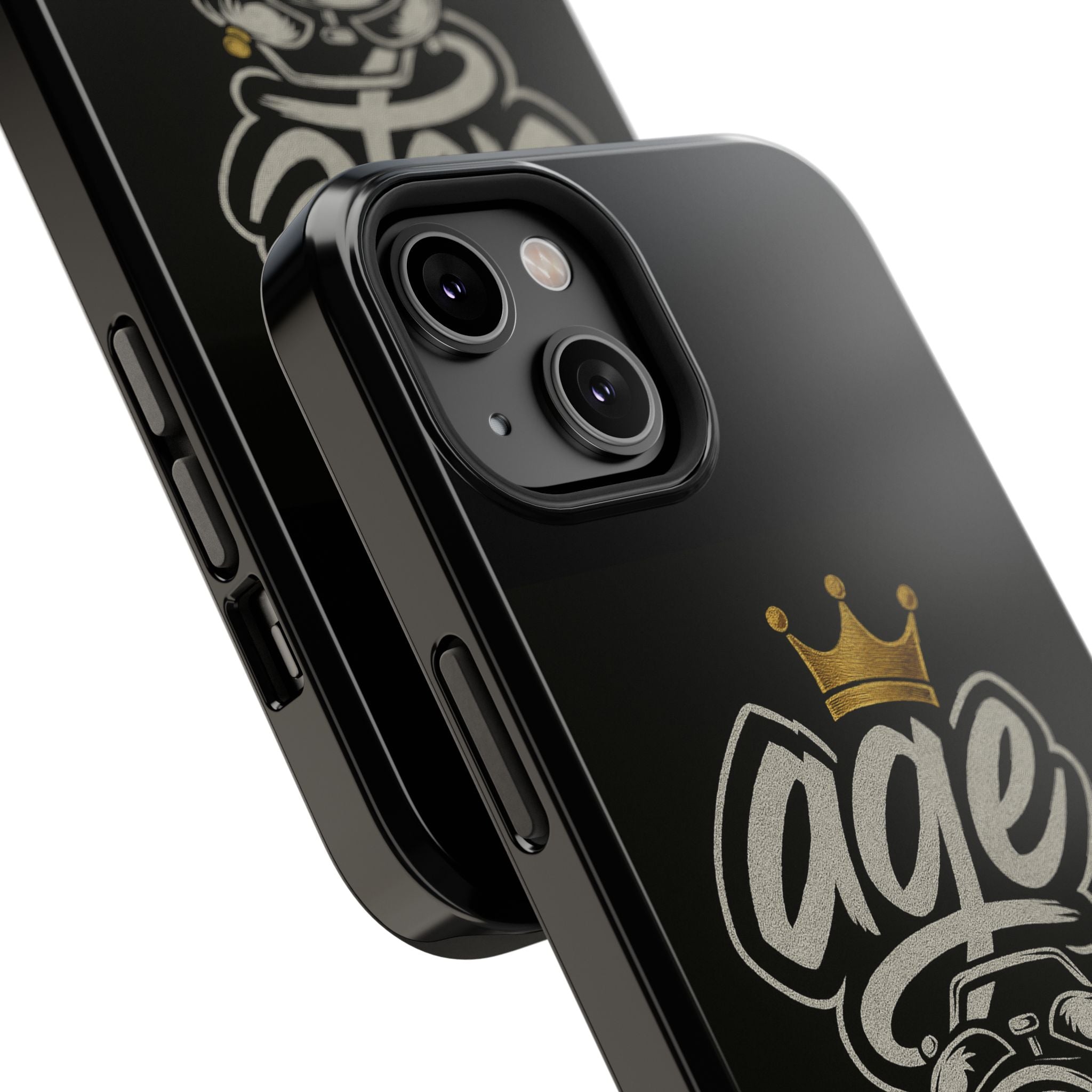 Vintage Alarm Clock Character phone case | Impact-Resistant Cases