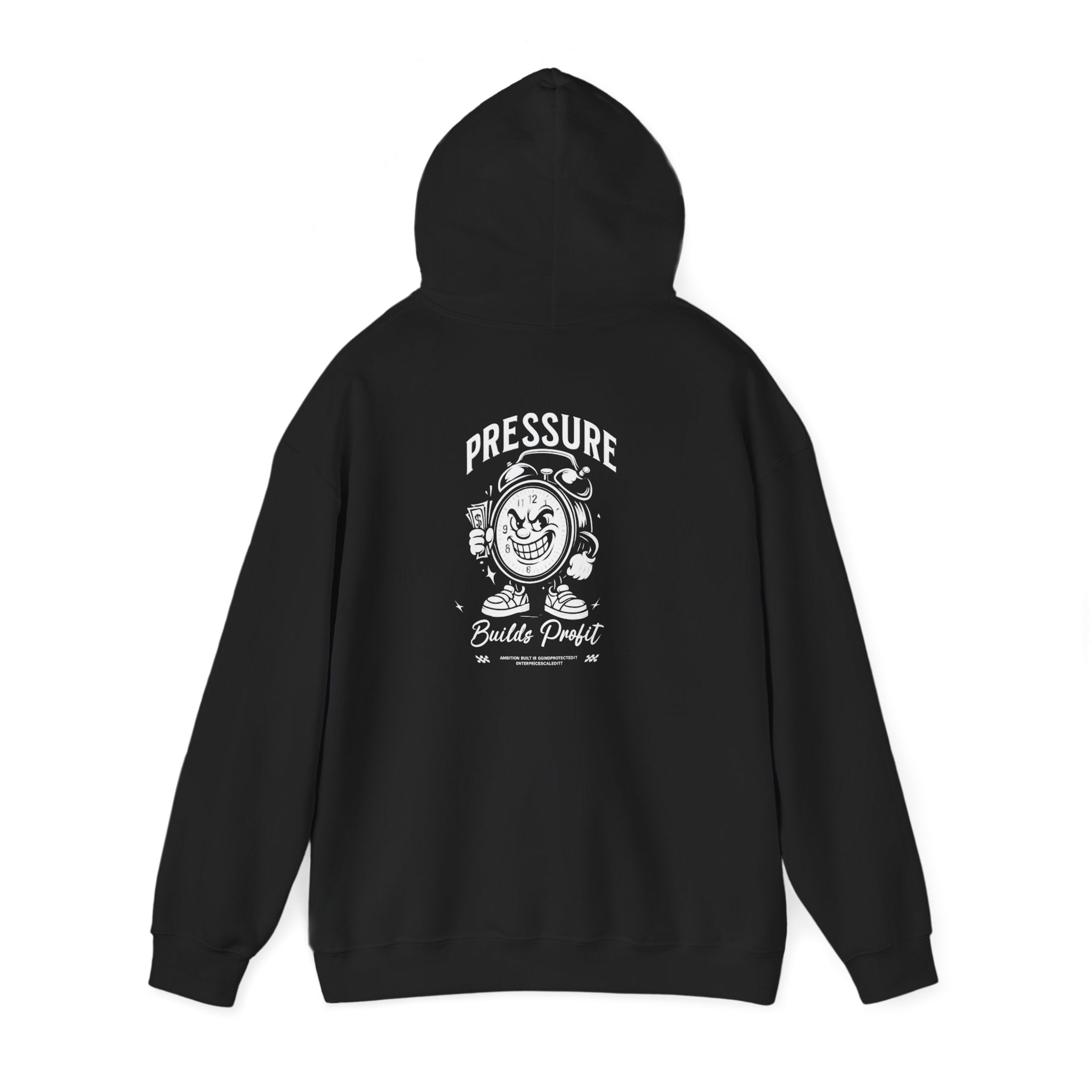 Ambition Grind logo Hoodie | Motivational Typography Sweatshirt