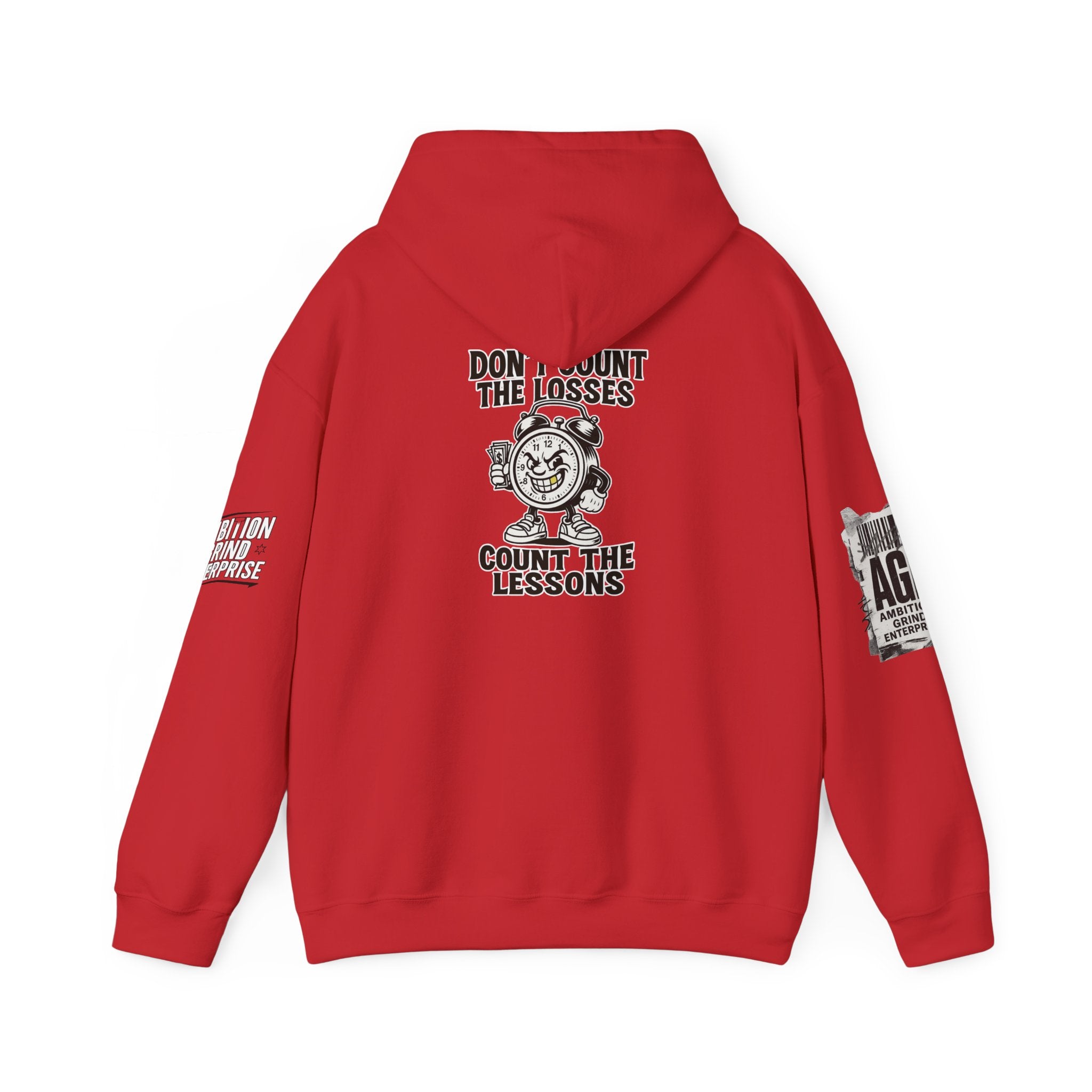 Ambition Grind Enterprise Hoodie | Motivational Graphic Hooded Sweatshirt