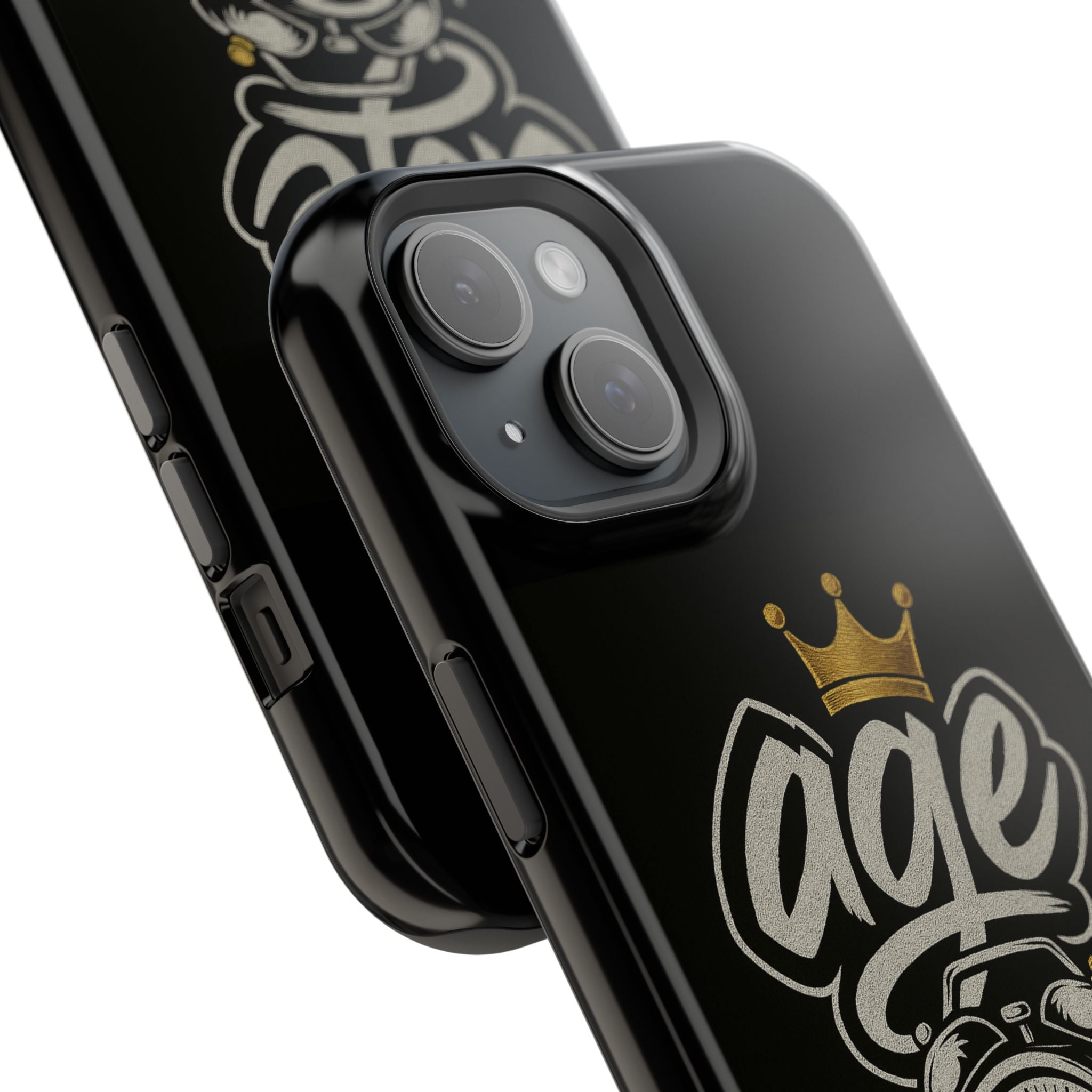 Vintage Alarm Clock Character phone case | Impact-Resistant Cases