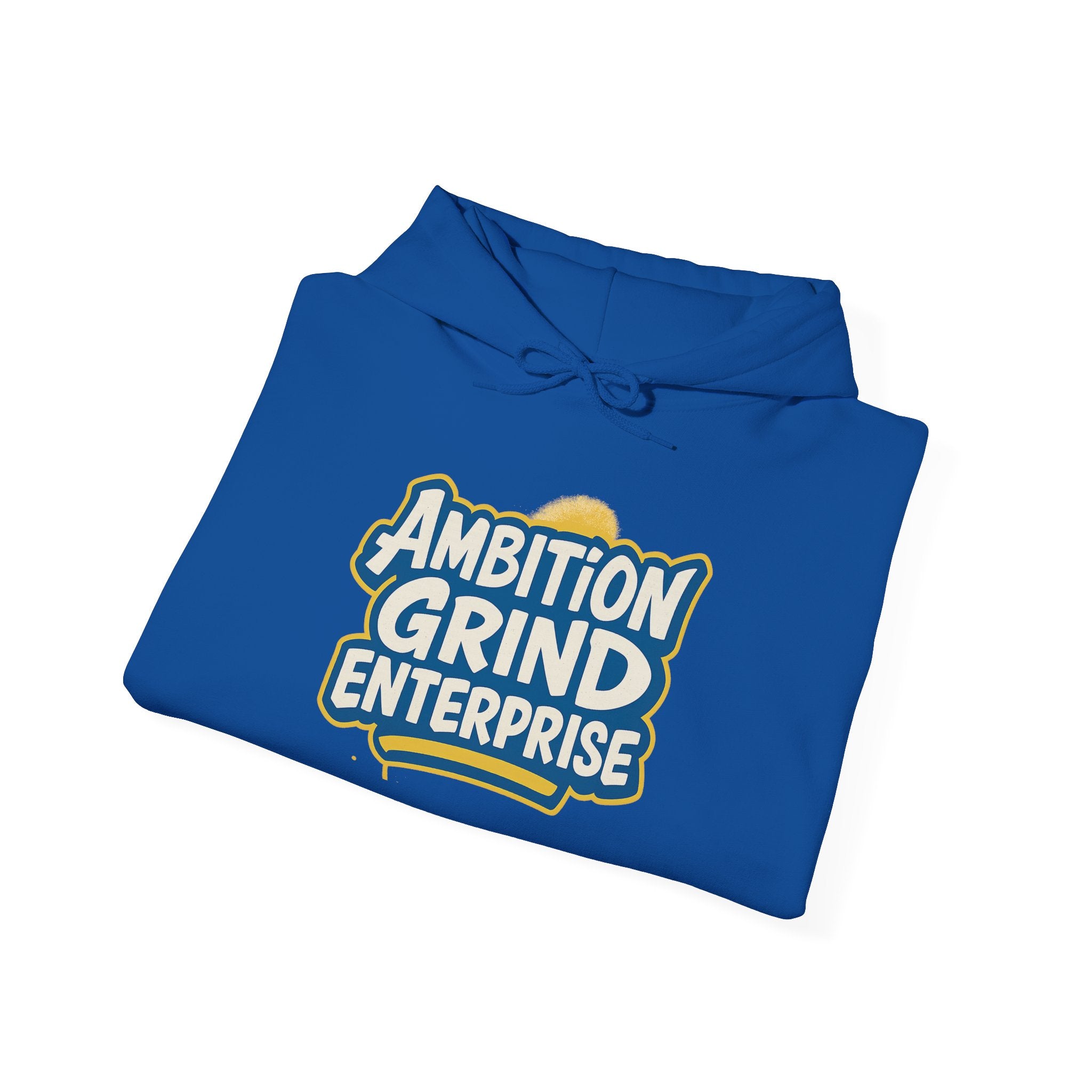 Ambition Grind Enterprise Hoodie | Motivational Logo Sweatshirt