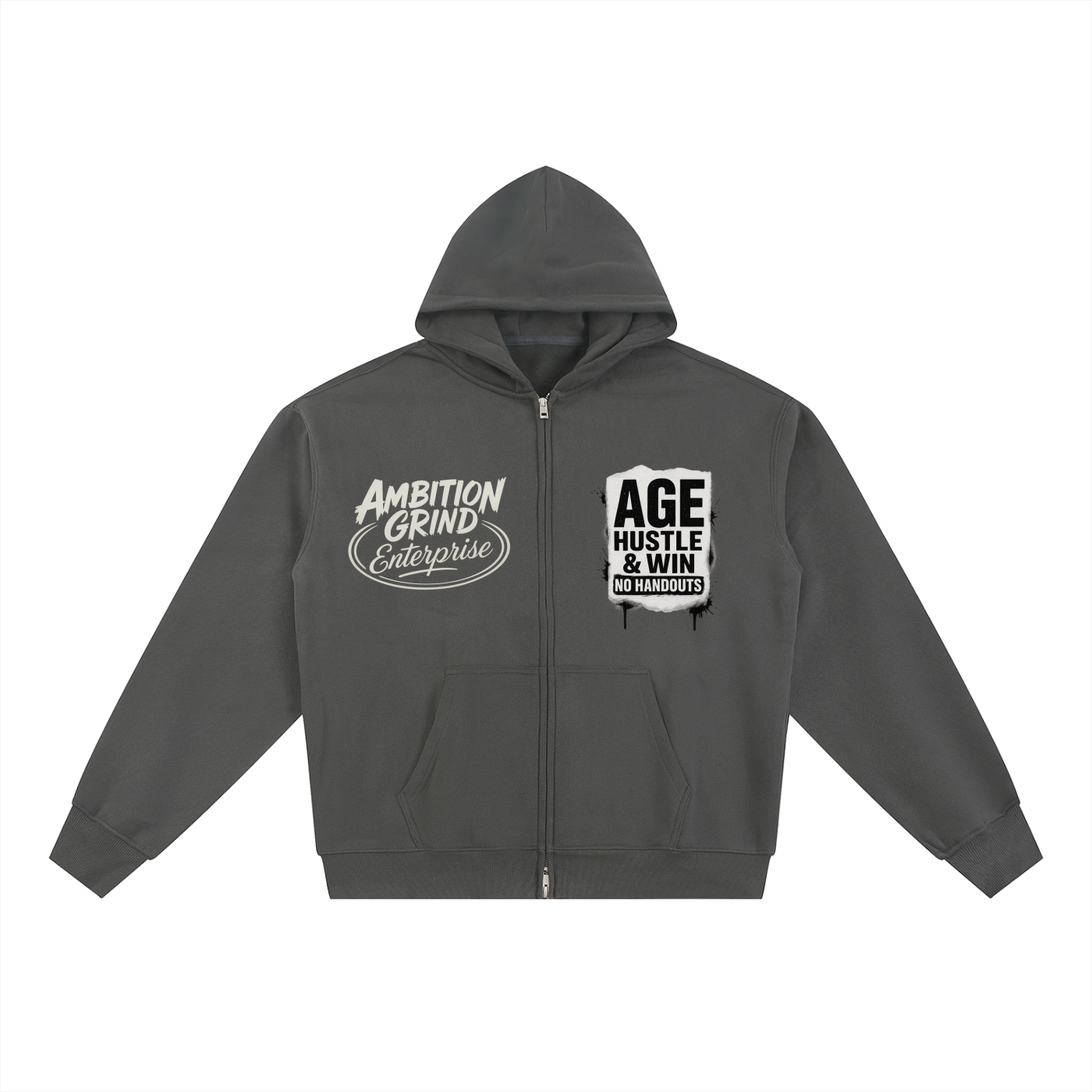 Essential Fleece Zip-Through Hoodie