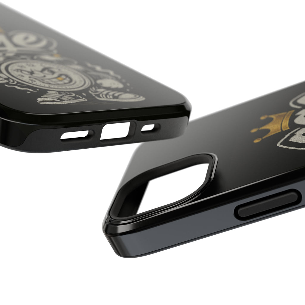 Vintage Alarm Clock Character phone case | Impact-Resistant Cases