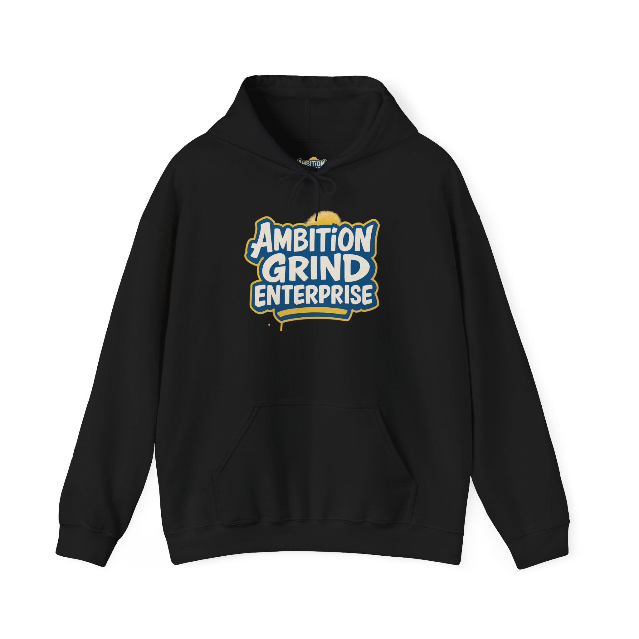 Ambition Grind Enterprise Hoodie | Motivational Logo Sweatshirt