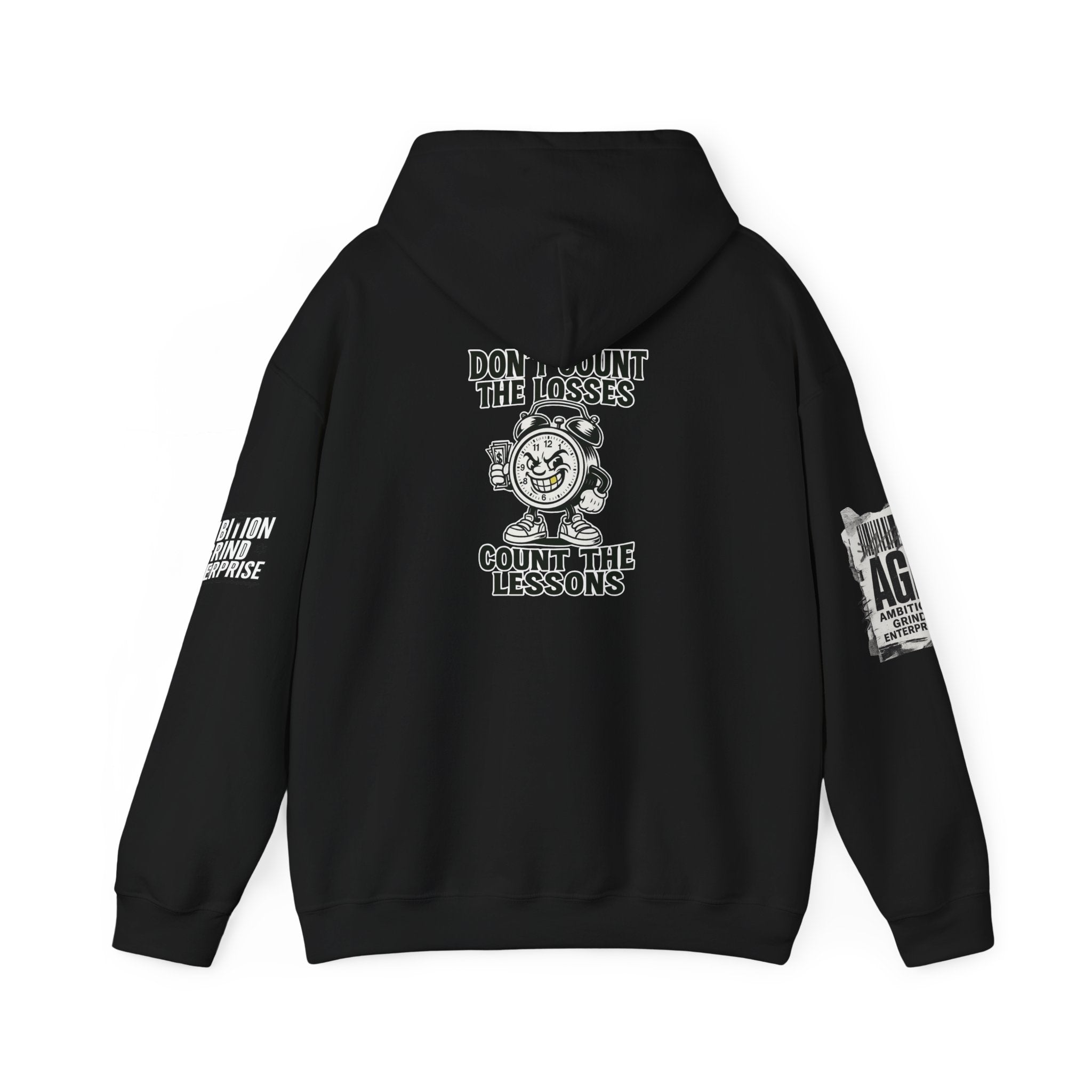 Ambition Grind Enterprise Hoodie | Motivational Graphic Hooded Sweatshirt