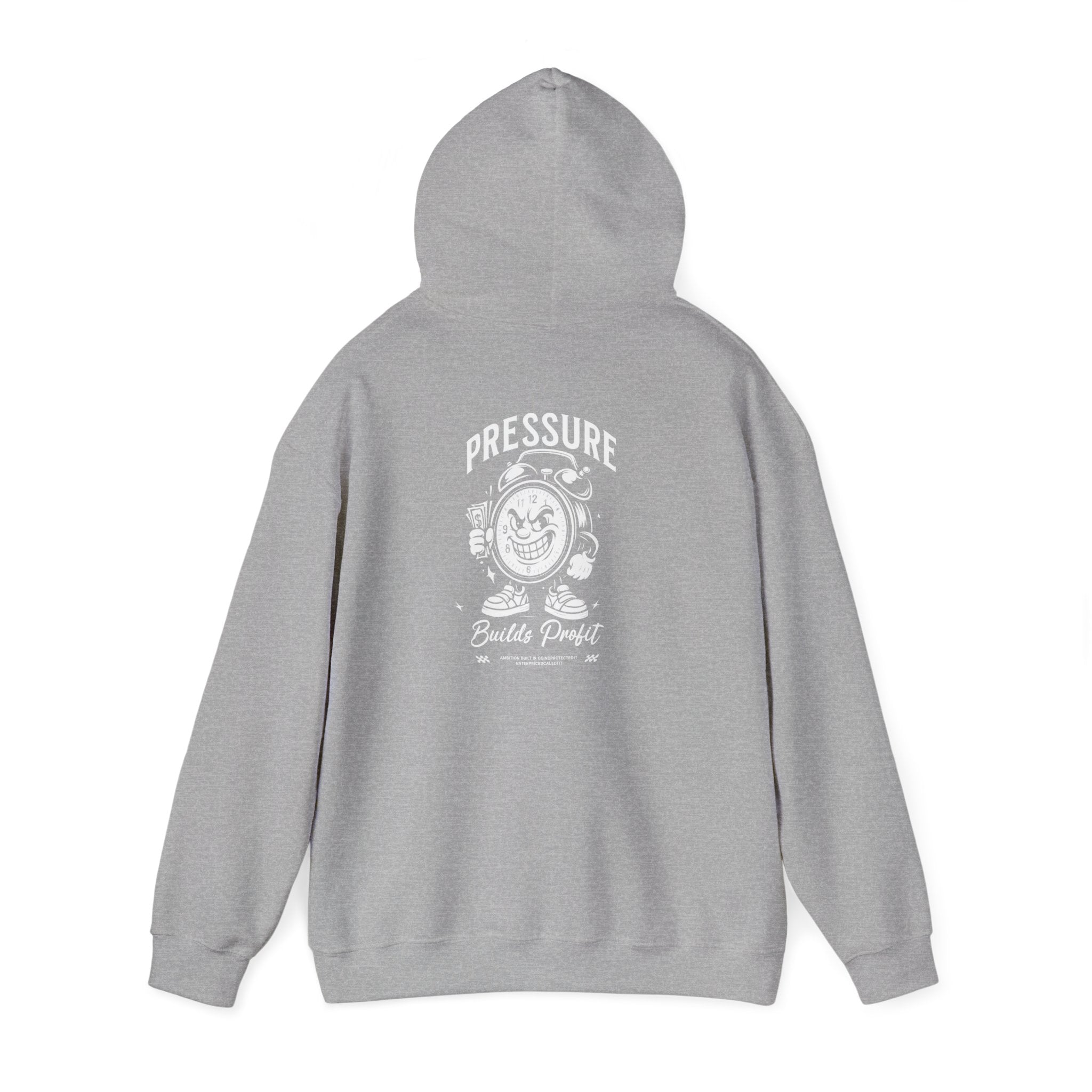 Ambition Grind logo Hoodie | Motivational Typography Sweatshirt
