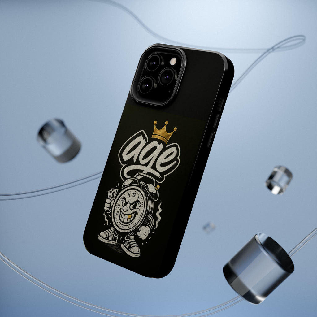 Vintage Alarm Clock Character phone case | Impact-Resistant Cases