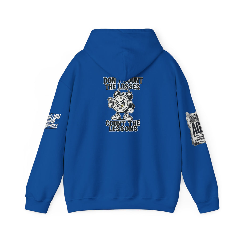 Ambition Grind Enterprise Hoodie | Motivational Graphic Hooded Sweatshirt