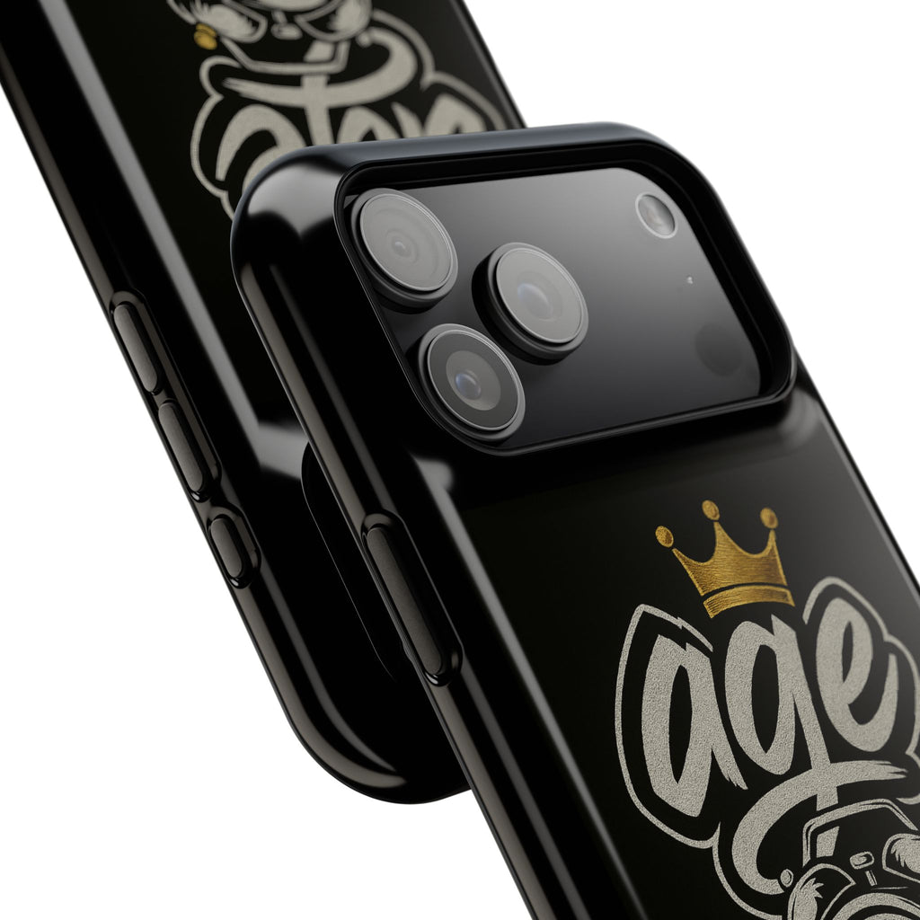 Vintage Alarm Clock Character phone case | Impact-Resistant Cases