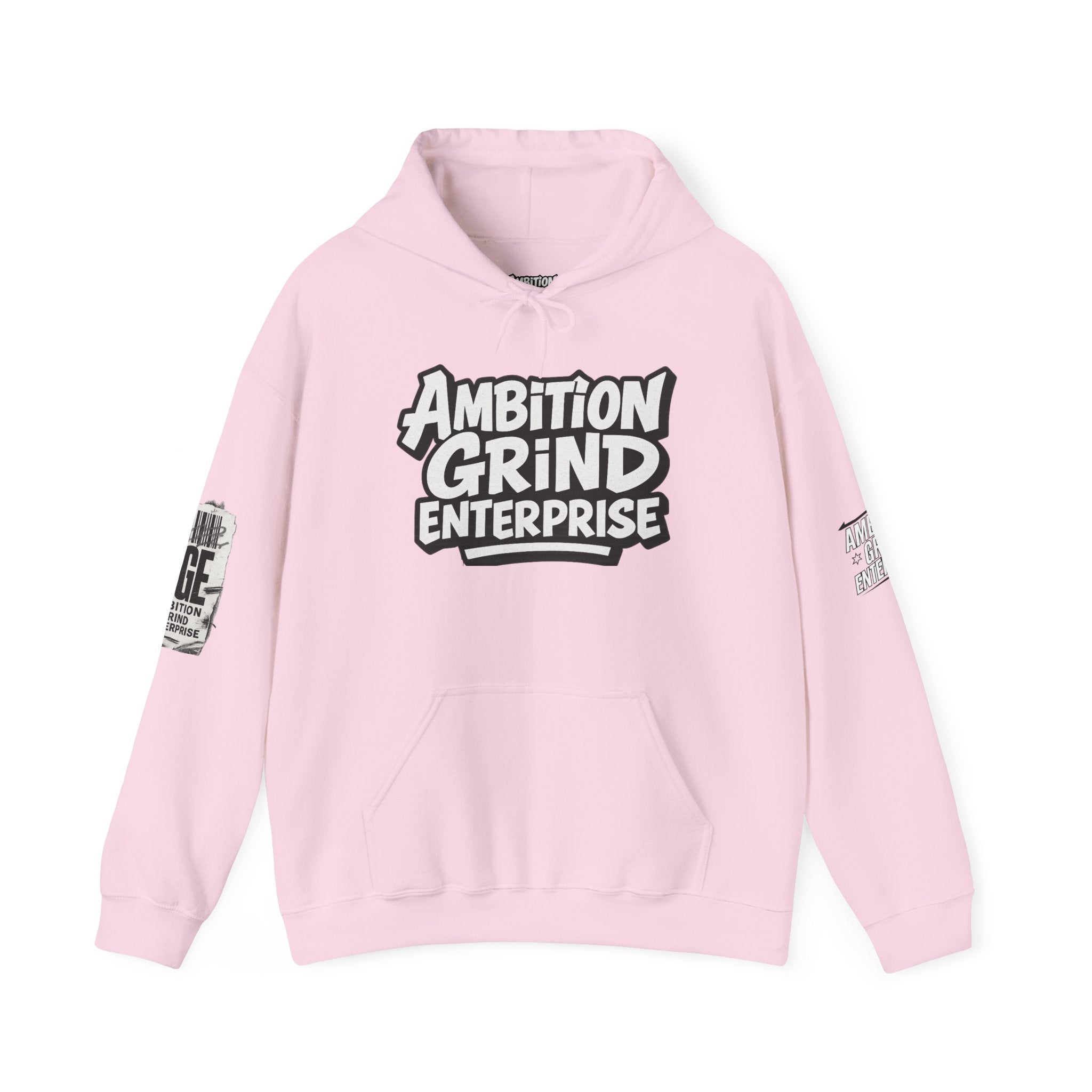 Ambition Grind Enterprise Hoodie | Motivational Graphic Hooded Sweatshirt