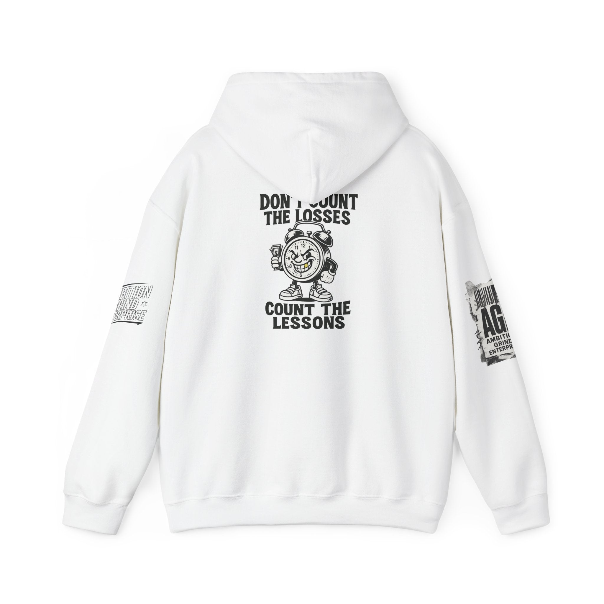 Ambition Grind Enterprise Hoodie | Motivational Graphic Hooded Sweatshirt