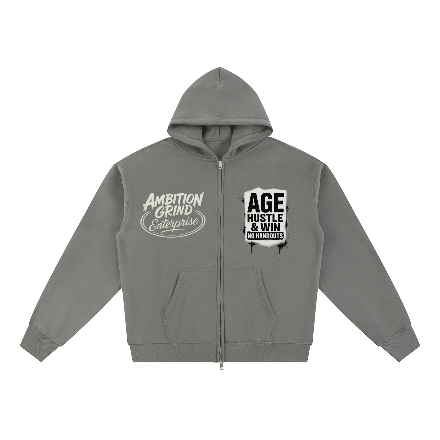 Essential Fleece Zip-Through Hoodie