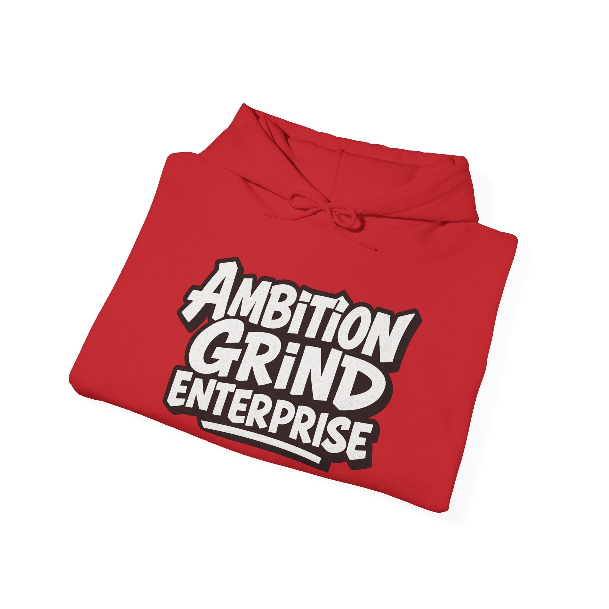 Ambition Grind Enterprise Hoodie | Motivational Graphic Hooded Sweatshirt