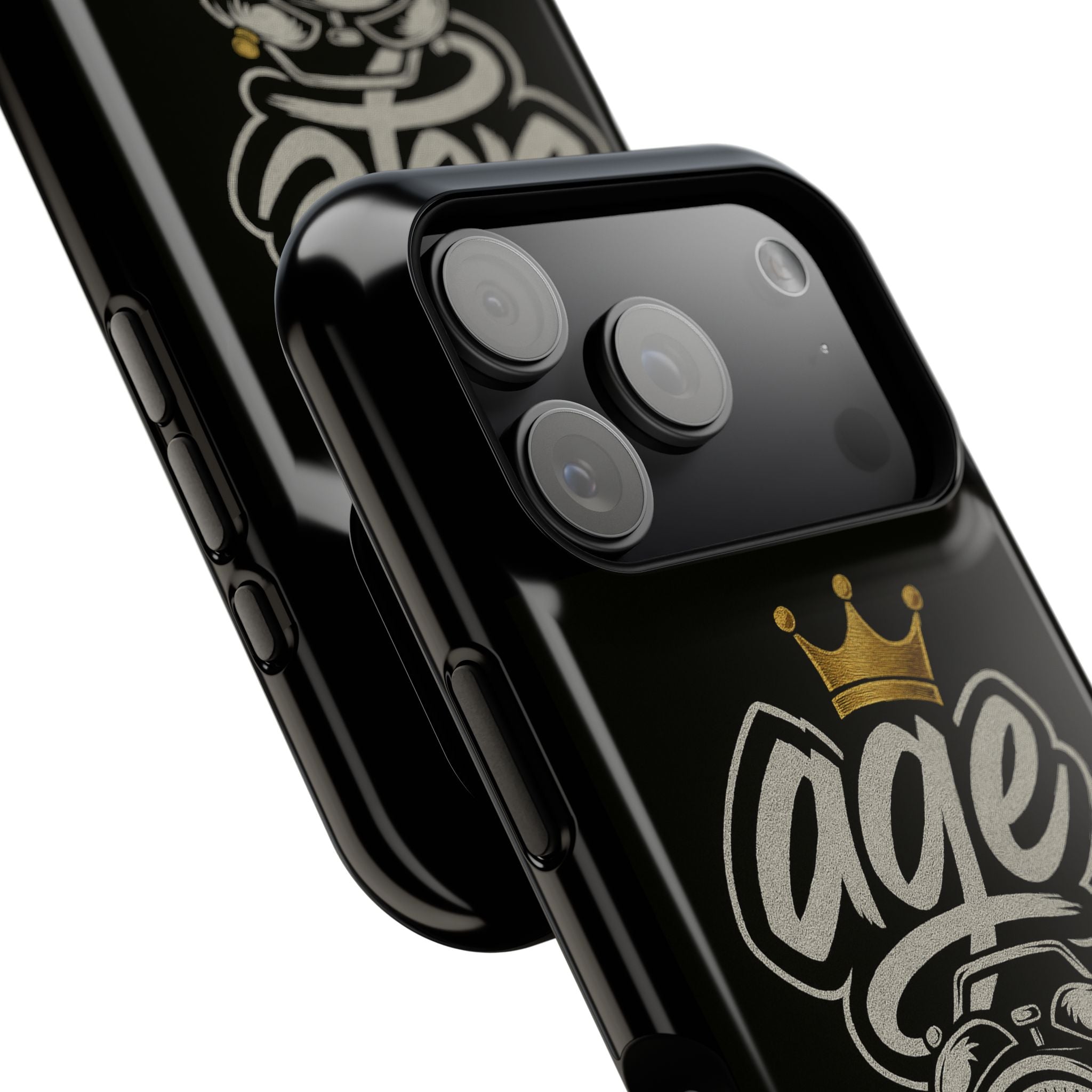 Vintage Alarm Clock Character phone case | Impact-Resistant Cases