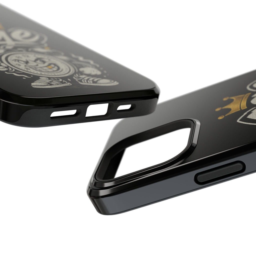 Vintage Alarm Clock Character phone case | Impact-Resistant Cases