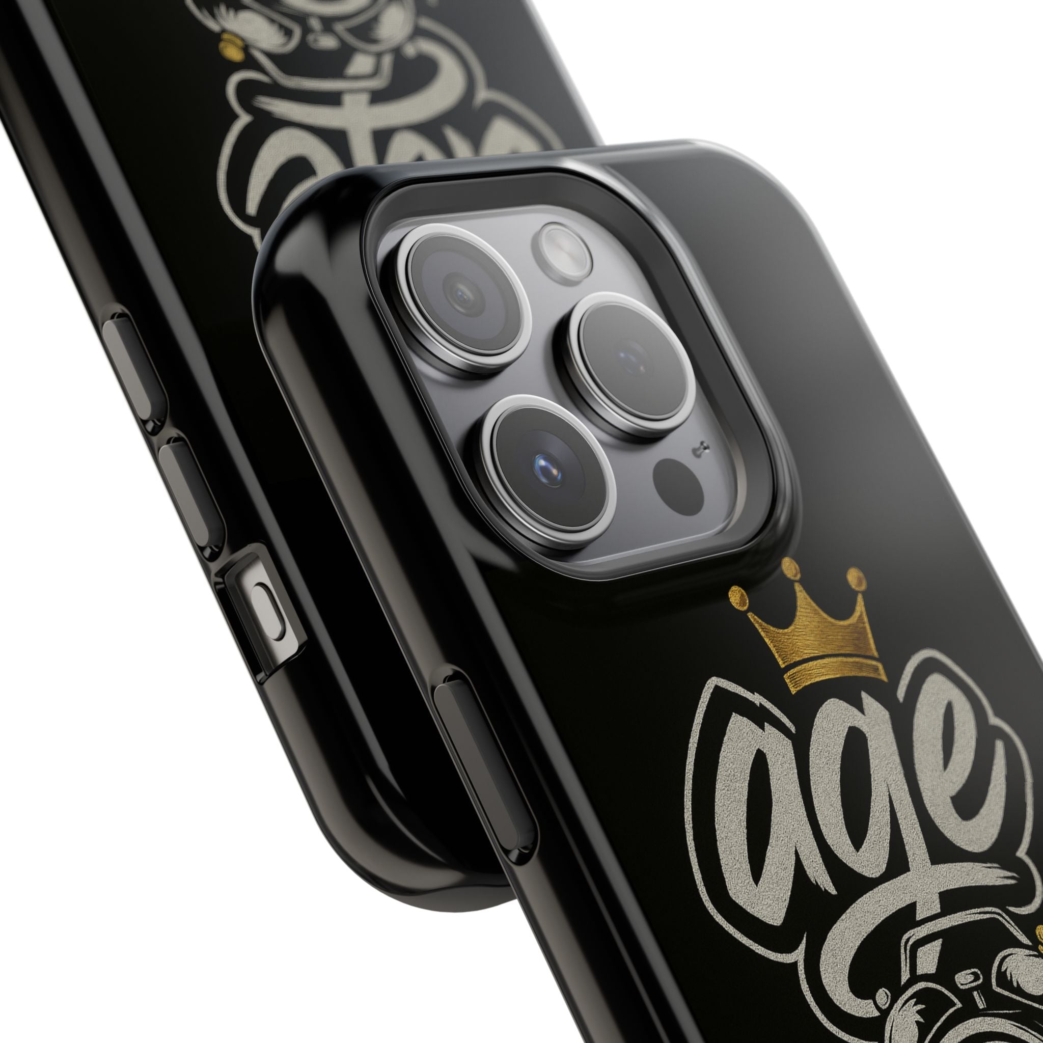 Vintage Alarm Clock Character phone case | Impact-Resistant Cases