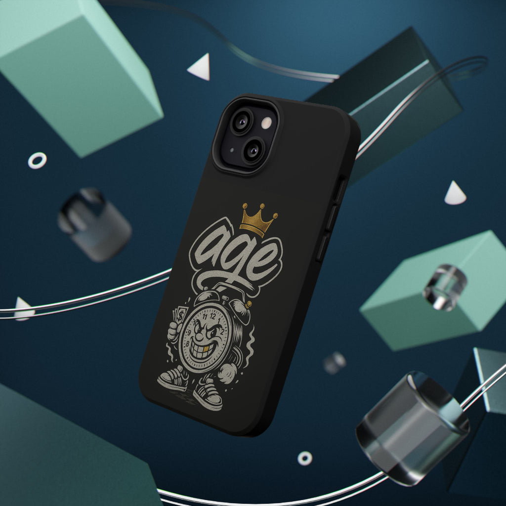 Vintage Alarm Clock Character phone case | Impact-Resistant Cases