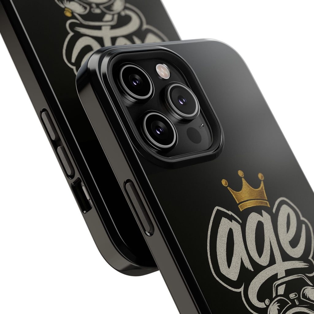 Vintage Alarm Clock Character phone case | Impact-Resistant Cases