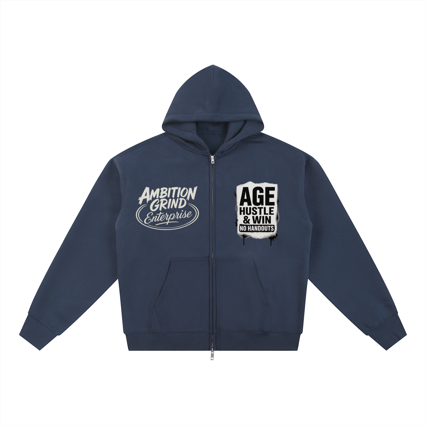 Essential Fleece Zip-Through Hoodie