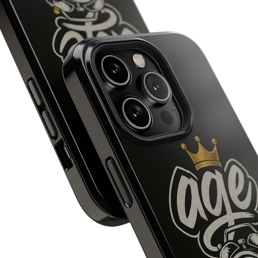 Vintage Alarm Clock Character phone case | Impact-Resistant Cases