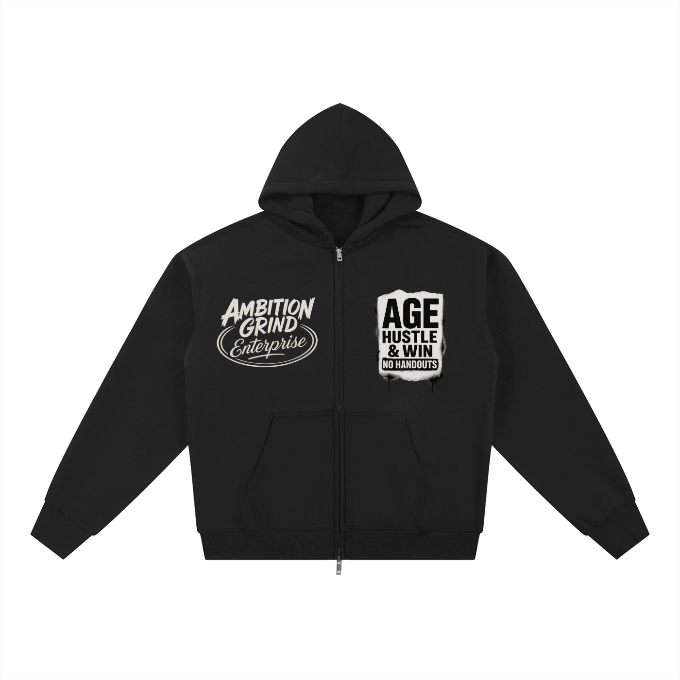 Essential Fleece Zip-Through Hoodie